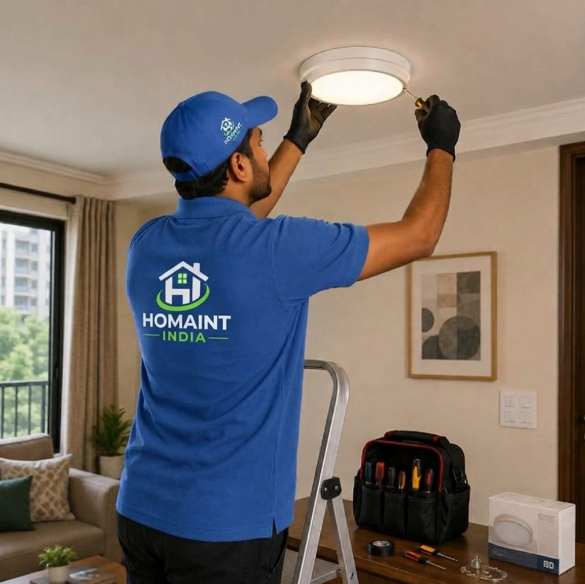 Ceiling light Installation